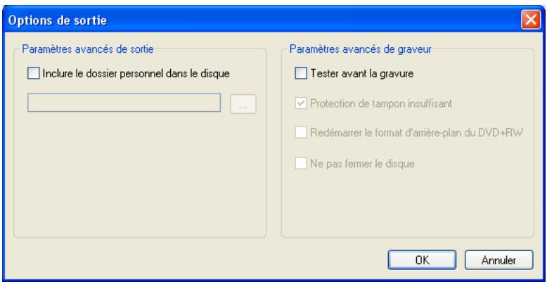 ULEAD VIDEO STUDIO 9 - Options de sortie - 1