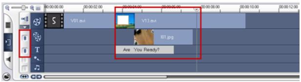 ULEAD VIDEO STUDIO 9 - Pour insérer des clips en mode Edition avec effet de vague : - 3