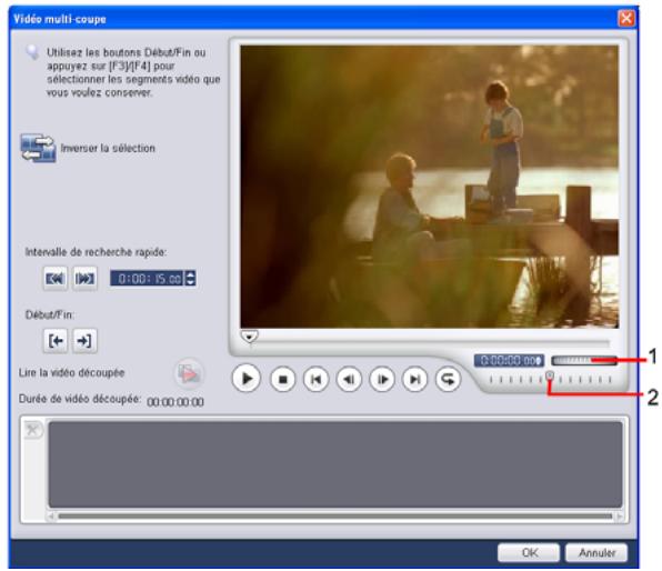 ULEAD VIDEO STUDIO 9 - Pour découvert un clip directement sur la Ligne de temps : - 1