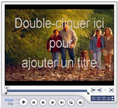 ULEAD VIDEO STUDIO 9 - Pour ajouter un titre unique : - 1