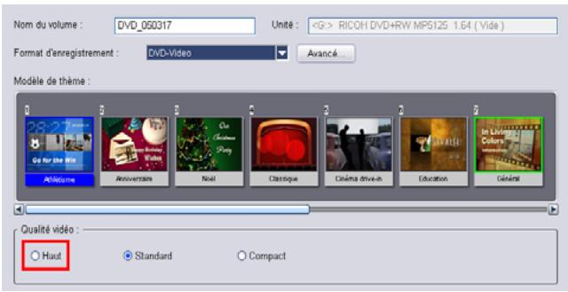 ULEAD VIDEO STUDIO 9 - Etape 2 : Appliquer un modele sur thème et graver sur DVD - 1
