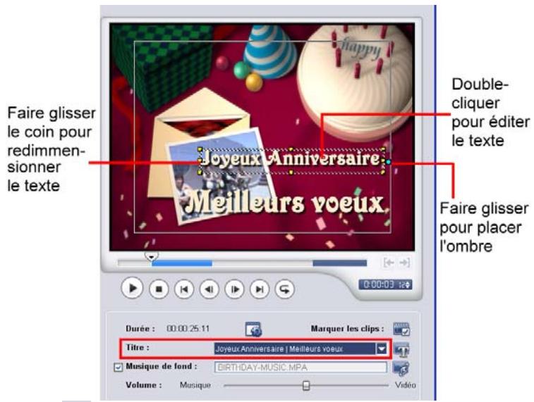 ULEAD VIDEO STUDIO 9 - Pour appliquer un Modèle sur thème : - 5