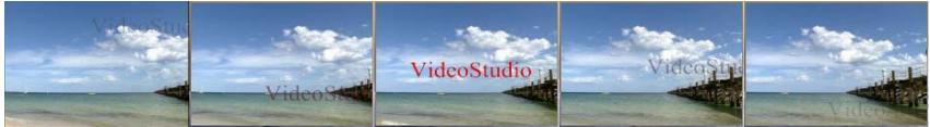 ULEAD VIDEO STUDIO 9 - Boite de dialogue Balancement - 1