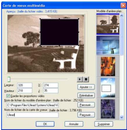 ULEAD VIDEO STUDIO 9 - Pour creer une carte de voeux : - 1