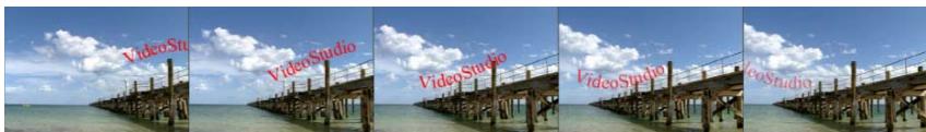 ULEAD VIDEO STUDIO 9 - Chemin mobile - 1