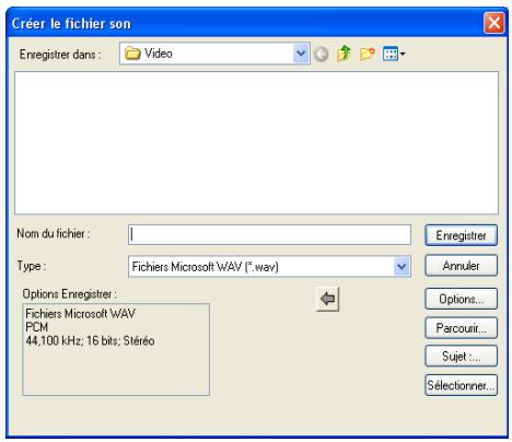ULEAD VIDEO STUDIO 9 - Pour creer un fichier audio : - 1