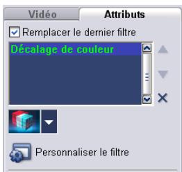 ULEAD VIDEO STUDIO 9 - Pour appliquer un filtre video à un clip (video ou image) dans la Piste Video : - 2