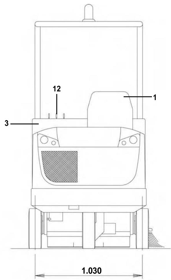 NILFISK SR 1450 P - DERDE BORSTEL - 26