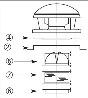 UNELVENT TOURELLE CENTRIFUGE MAXTEMP CTVB-T - Accessoires, mise en oeuvre - 1