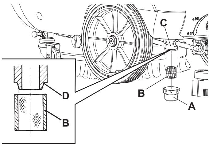 NILFISK SCRUBTEC 343 - REINIGING VAN HET FILTER VAN HET REINIGINGSMIDDEL - 2