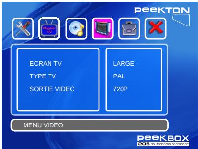 PEEKTON PEEKBOX 205 - REGLAGEVIDEO - 1