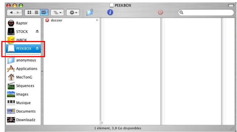 PEEKTON PEEKBOX 205 - Sous Mac OS X - 1