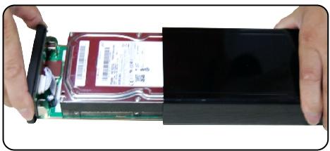 PEEKTON PEEKBOX 205 - Installation du disque dur - 4