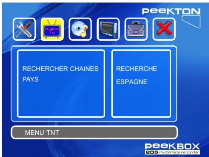 PEEKTON PEEKBOX 205 - MENU TNT - 1
