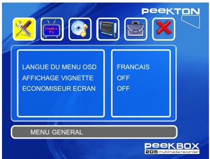 PEEKTON PEEKBOX 205 - PAGE PRINCIPALE - 1