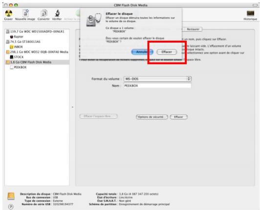 PEEKTON PEEKBOX 205 - Sous Mac OS X (suite) - 1
