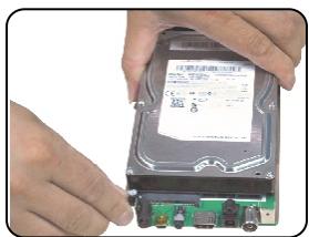 PEEKTON PEEKBOX 205 - Installation du disque dur - 5