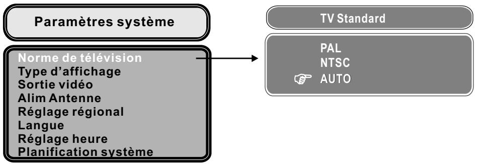PEEKTON PK 1200 TNT - Réglage Standard TV - 2