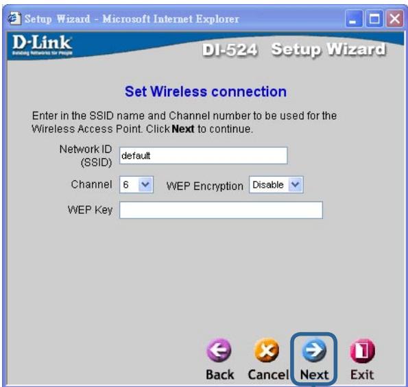 D-LINK DI-524 - Installation sans fil - 1