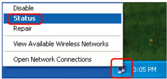 D-LINK AIRPLUS XTREME G DWL-2100AP - Vérification de l'adresse IP sous Windows XP - 1