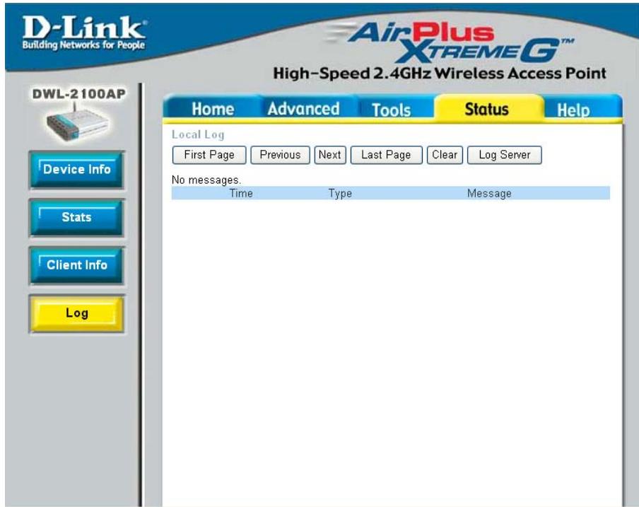 D-LINK AIRPLUS XTREME G DWL-2100AP - Utilisation du menu de configuration (suite) - 1