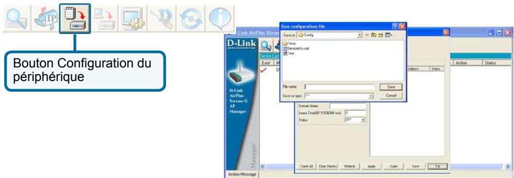 D-LINK AIRPLUS XTREME G DWL-2100AP - Fichiers de configuration - 1