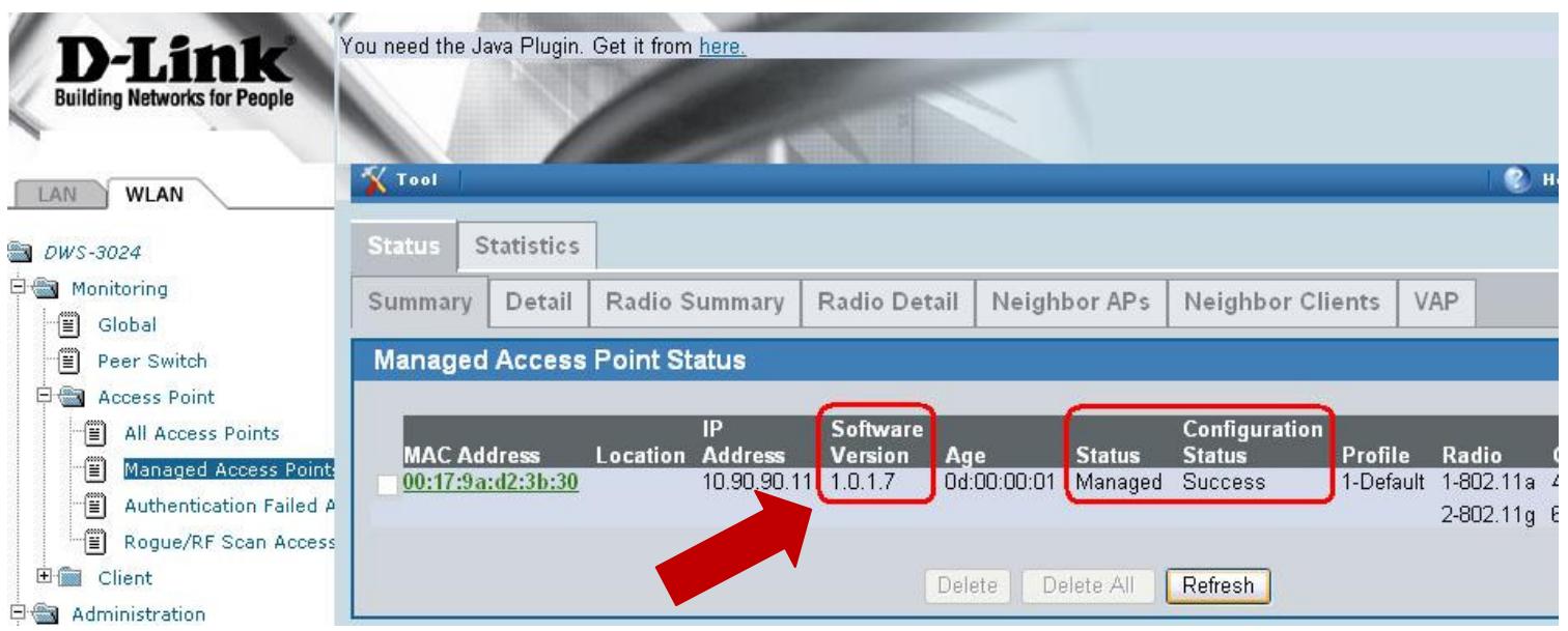 D-LINK DWS-3000 - ETAPE 6 : - 2