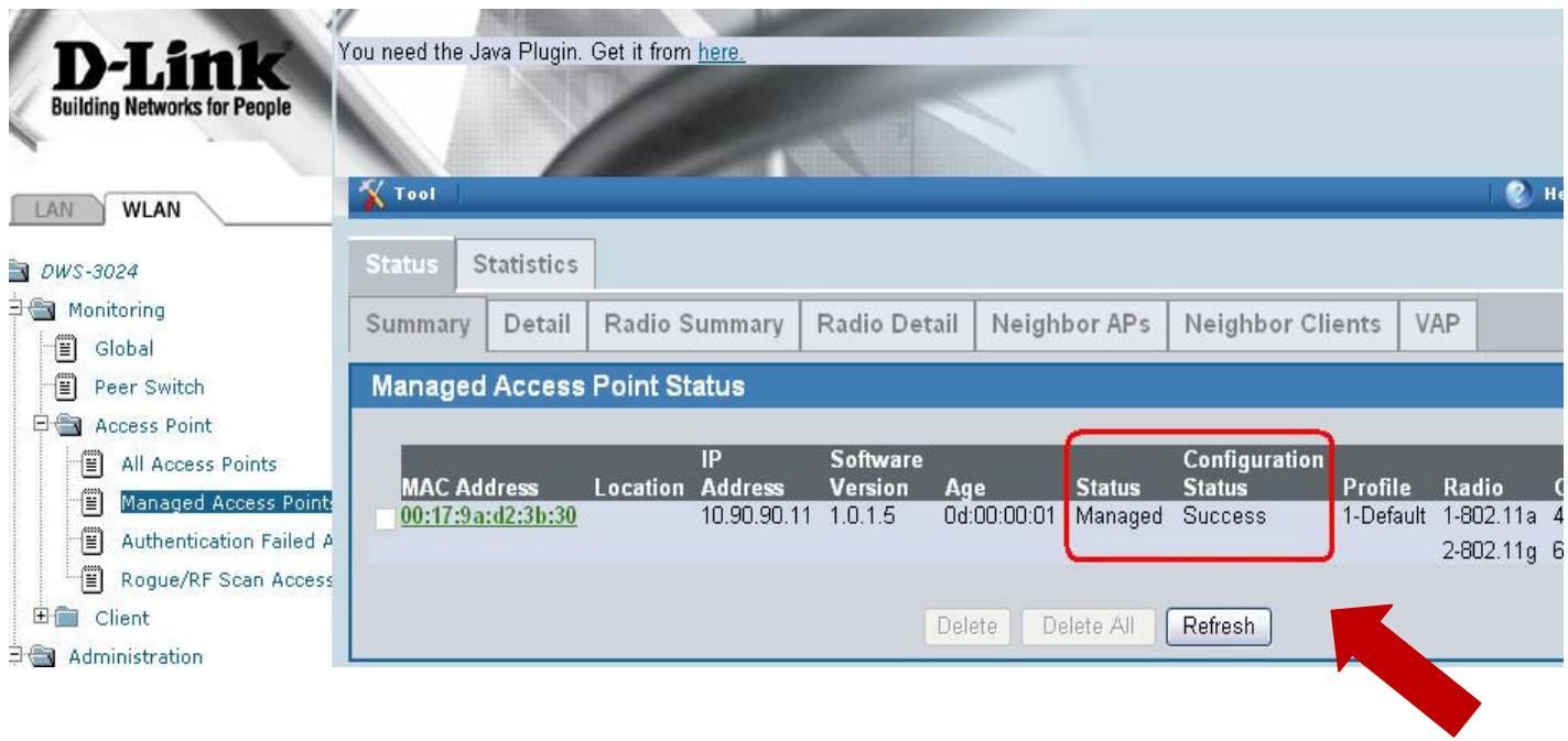 D-LINK DWS-3000 - - Etape 3 : - 1