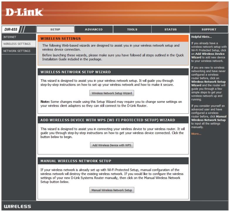 D-LINK DIR-655 - Assistant de configuration du réseau sans fil sécurisé - 1