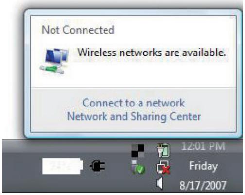 D-LINK DIR-655 - Connexion à un réseau sans fil à l'aide de Windows Vista® - 1