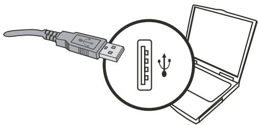 AIPTEK POCKET DV Z100 PRO - Branchez le cable USB sur votre caméscope. - 1