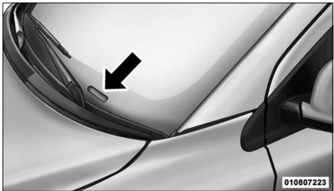 FIAT FREEMONT 2011 - NUMERO D'IDENTIFICATION DU VEHICULE - 1