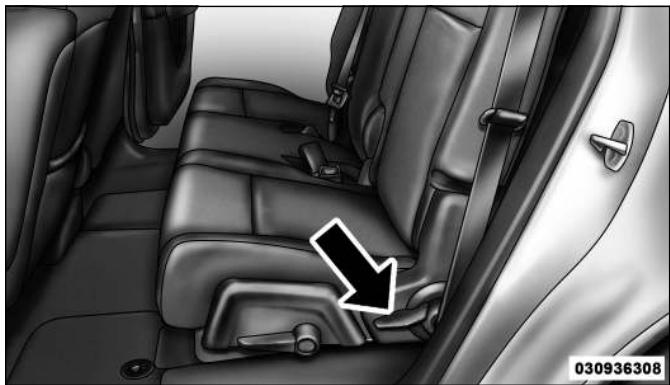 FIAT FREEMONT 2011 - Dossier/accouvoir de siège - Siège passager de deuxieme rangée - 1