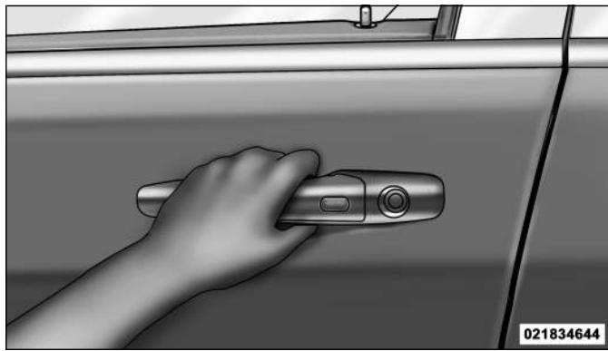 FIAT FREEMONT 2011 - Pour déverrouiller depuis le côte passager : - 1