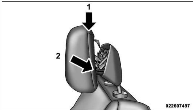 FIAT FREEMONT 2011 - Réinitialisation des appuie-tête actifs (AHR) - 2