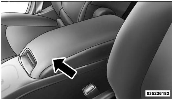 FIAT FREEMONT 2011 - COMPARTIMENT DE RANGEMENT DE CONSOLE CENTRALE - 3