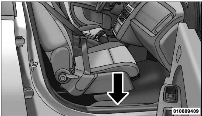 FIAT FREEMONT 2011 - NUMERO D'IDENTIFICATION DU VEHICULE - 2