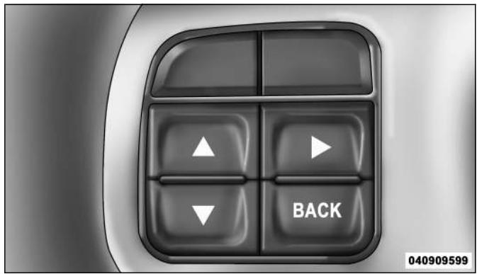 FIAT FREEMONT 2011 - Bouton UP (retour) - 2