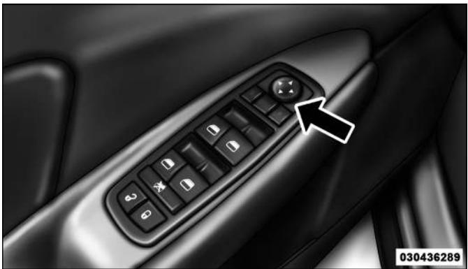 FIAT FREEMONT 2011 - RETROVISEURS MOTORISERS RABATTABLES - SELON L'ÉQUIPEMENT - 1