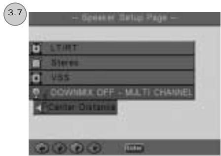 CGV AXT-P330 - Sous-MenuDOWNMIX: - 1