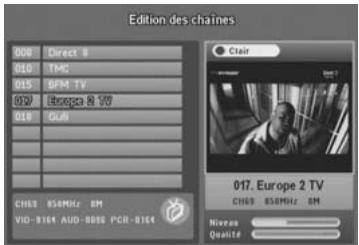 CGV PREMIO ST1 - Effacer une chaîne - 2
