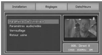 CGV PREMIO ST1 - «Réglages - 1