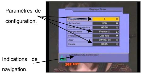 CGV PREMIO ST2 - Naviguer dans les écrans de configuration - 1