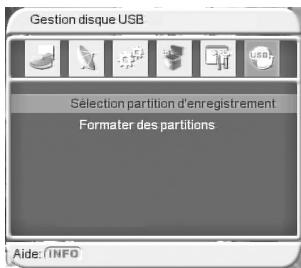CGV PREMIO ST5 - Sous-menu "usb"\\"gestion disque USB - 1