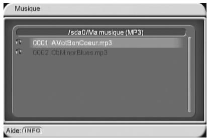 CGV PREMIO ST5 - Sous-menu "usb"\\"medias"\\"musique - 2