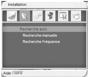 CGV PREMIO ST5 - Sous-menu "installation"*recherche auto - 2