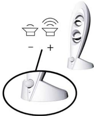 JBL INVADER - 音量の調整 - 1