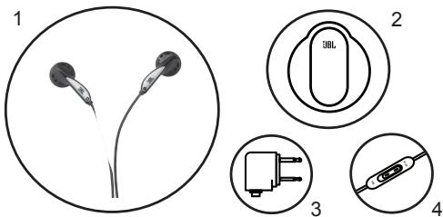 JBL REFERENCE 210 - Paketinhalt - 1