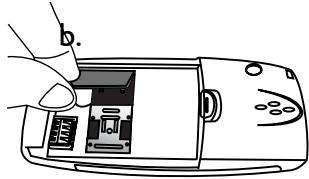BENQ M555C - Removing your SIM card - 2
