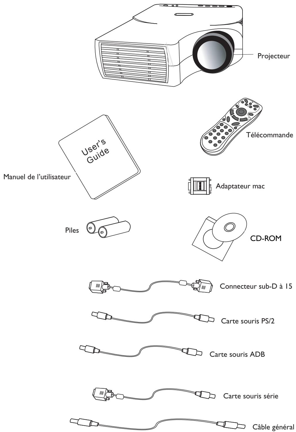 BENQ DS550 - Accessoires - 1